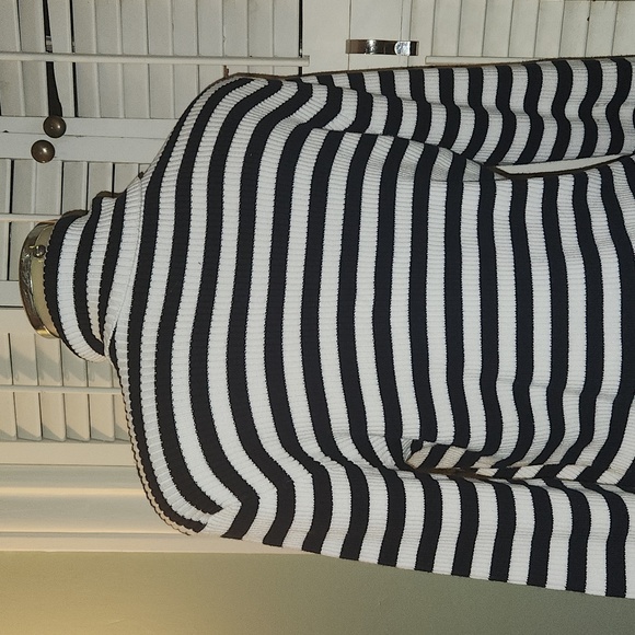 RALPH LAUREN STRIPED TURTLENECK SWEATER - Picture 6 of 8